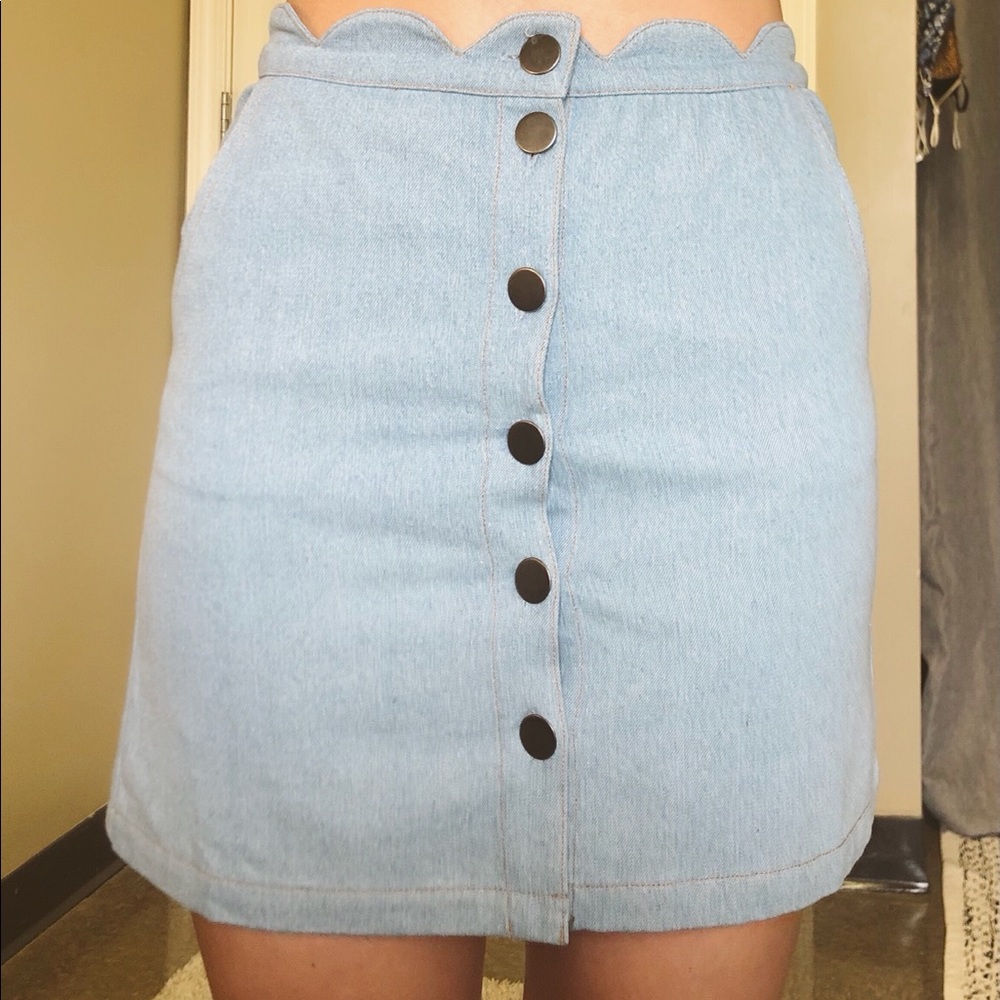 Jean skirt